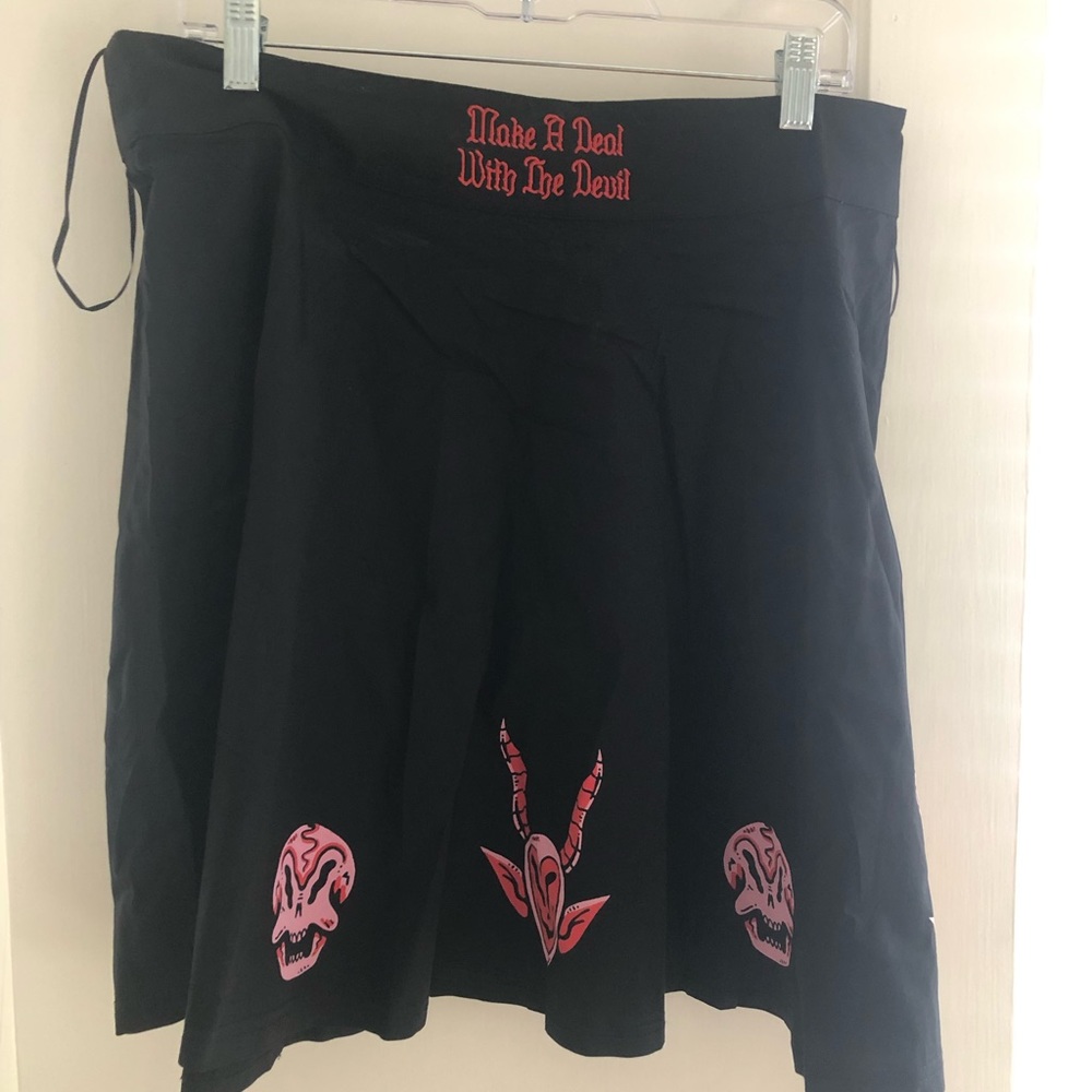 KILLSTAR covenant skater skirt